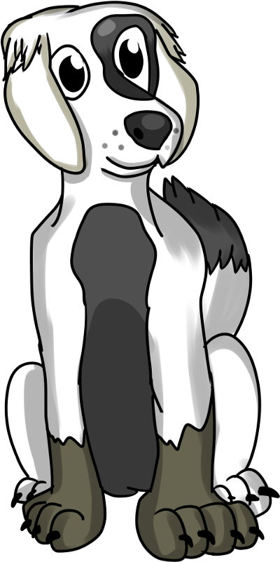 Biggest Doggo In Teh Yard2 - Cartoon (646x803), Png Download