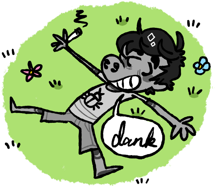 Dank By 13error - Cartoon (853x726), Png Download