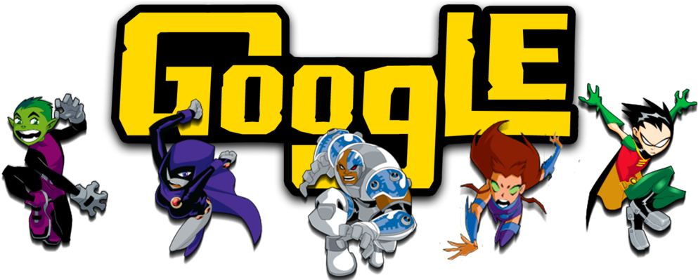 Teen Titan Go Logo Png (1024x398), Png Download