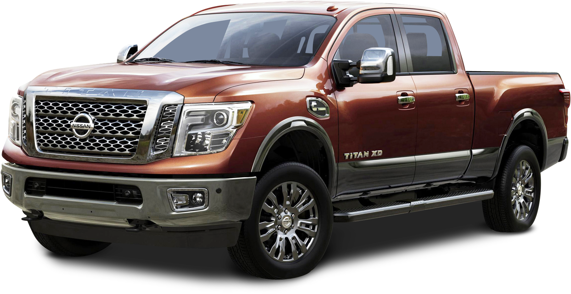 Nissan Titan Xd Car Png Image - 2019 Nissan Titan Cummins (1900x1020), Png Download