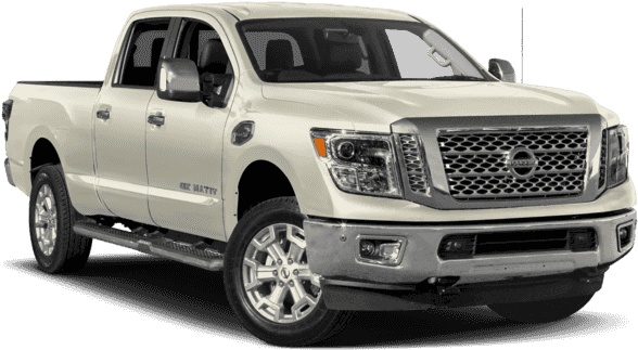 New 2018 Nissan Titan Xd Sl Gas - 2017 Toyota Tacoma Sr5 White (640x480), Png Download