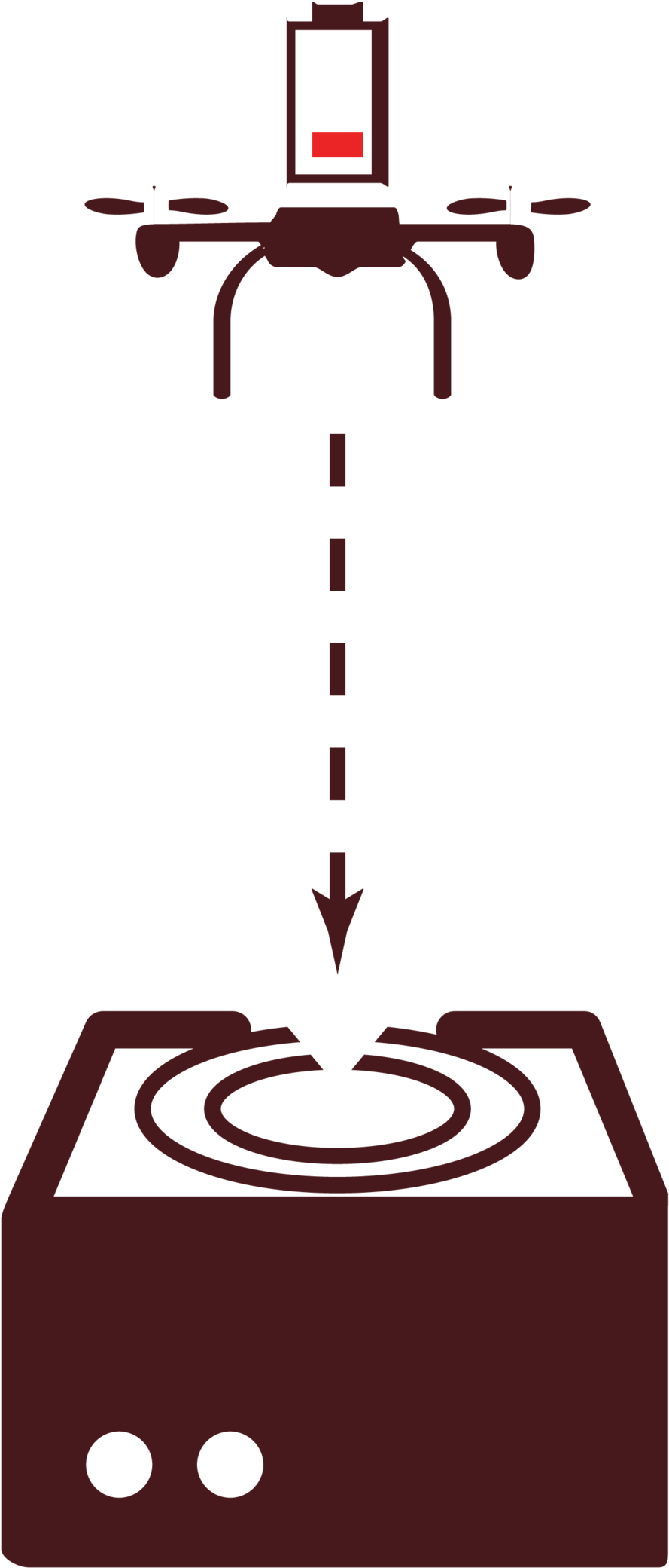 Low Battery (1000x2250), Png Download