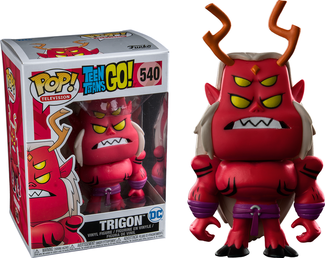 Teen Titans Go Trigon Funko Pop Vinyl Figure - Figurine Pop Teen Titans (1100x875), Png Download