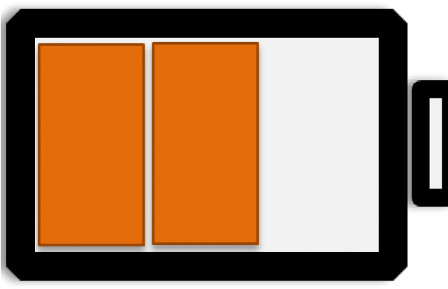 Battery Charging Clipart Low Battery - Electric Battery (640x480), Png Download