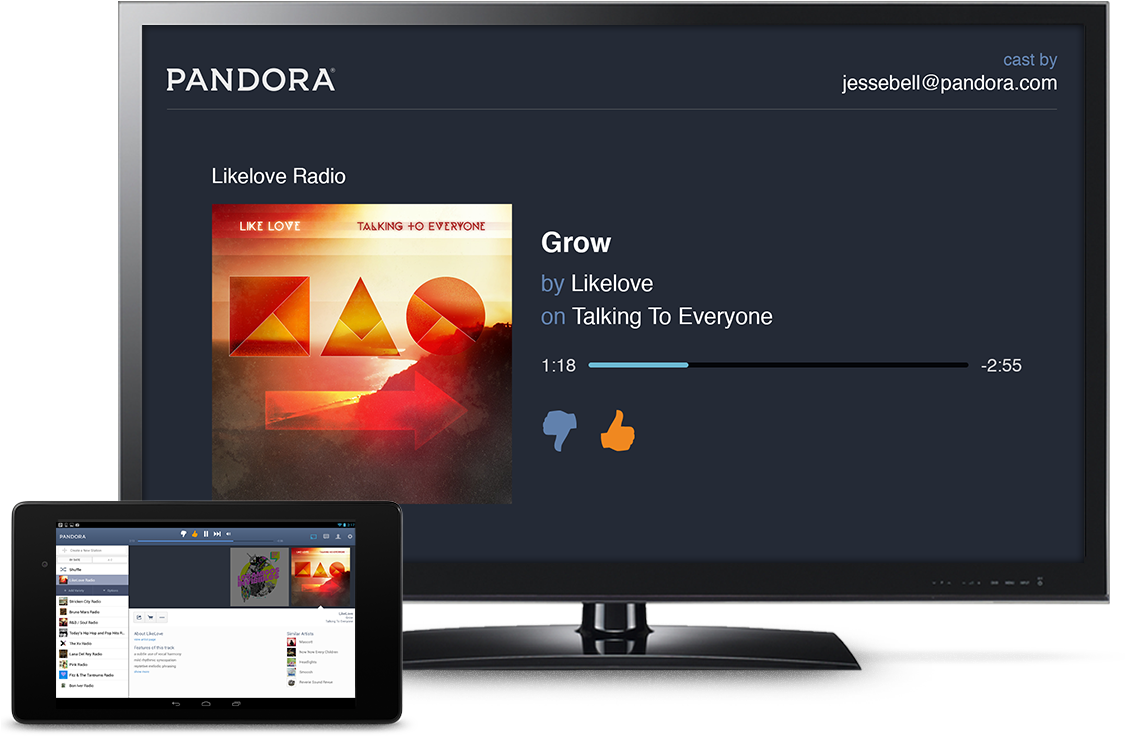 Apps That Work With Chromecast - Lg 42lw5700 (1124x748), Png Download