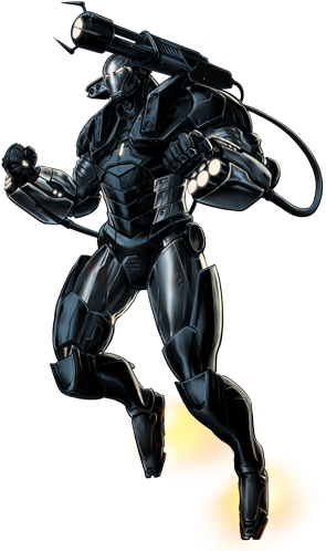 War Machine Marvel Xp - Marvel Alliance War Machine (360x502), Png Download