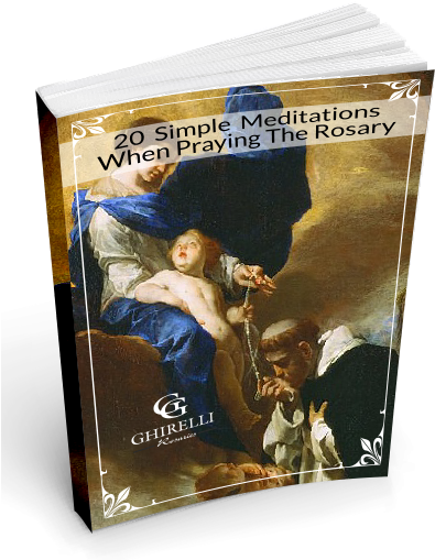 We Take The Mystery Out Of The Mysteries Of The Rosary - Bernardo Cavallino Pittore (408x528), Png Download