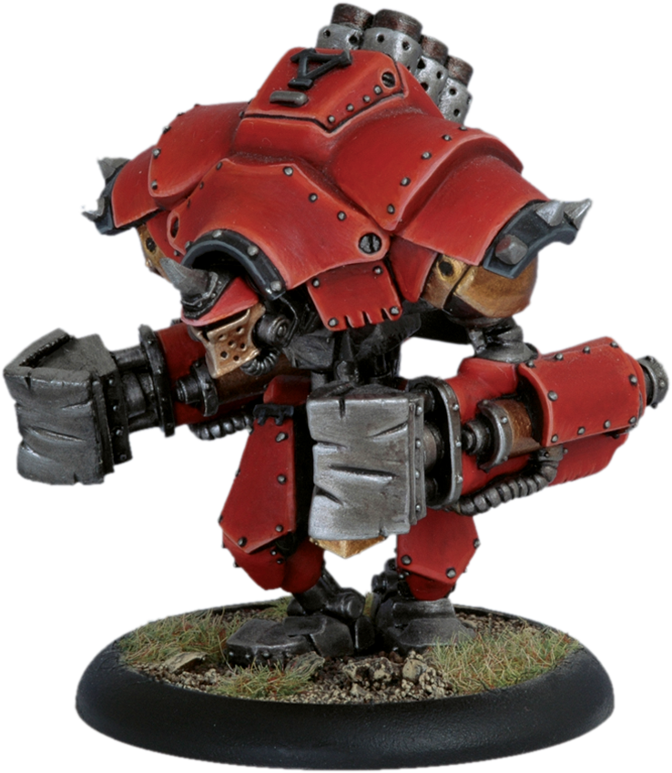 Warmachine Khador Warjacks Photo - Khador Marauder (classic) (837x948), Png Download
