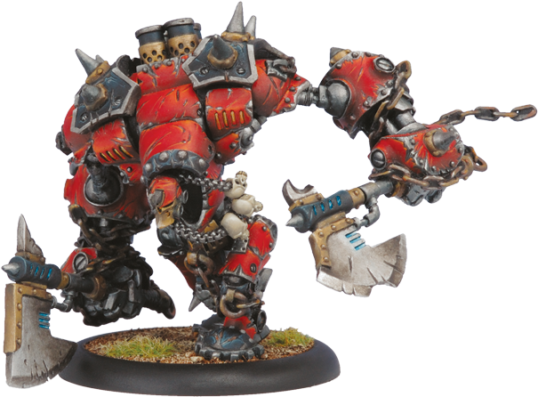 Heavy Warjack - Khador Drago Heavy Warjack (704x545), Png Download