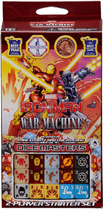 Marvel Dice Masters Iron Man And War Machine Starter (709x709), Png Download