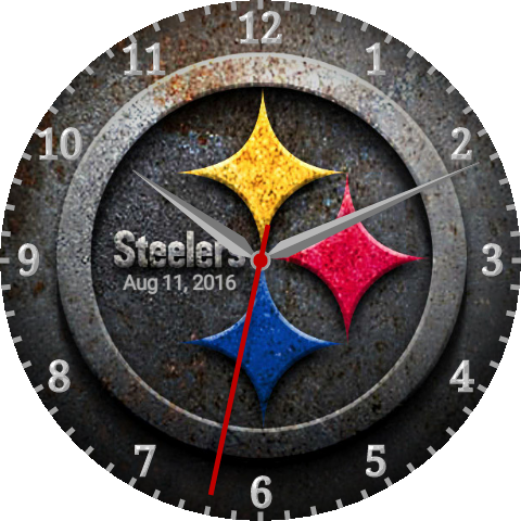 Pittsburgh Steelers Metal - Pittsburgh Steelers Edible Cake Image Topper Frosting (480x480), Png Download