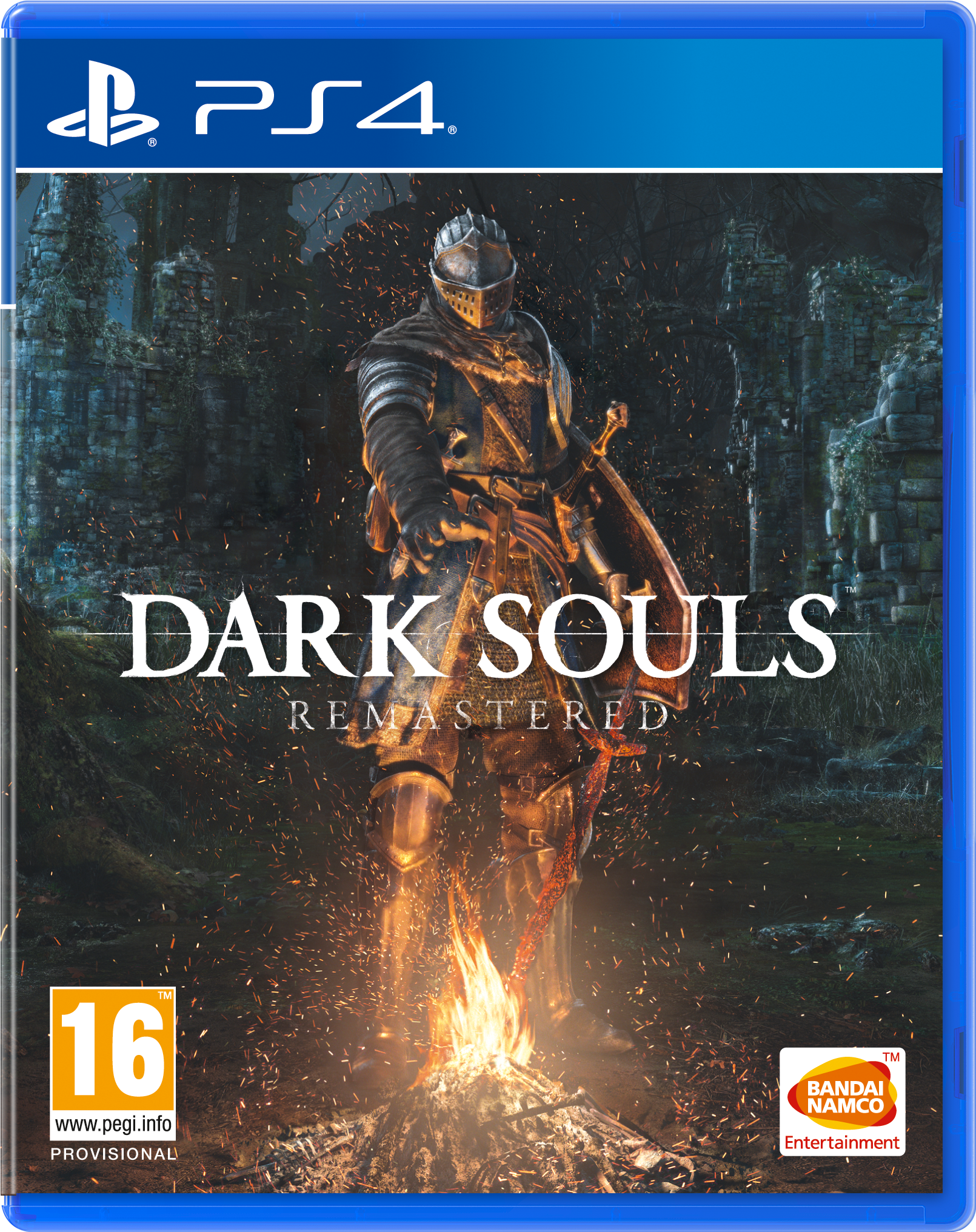 Darksouls Remastered Ps4 Packshot Pegiprov (1875x2227), Png Download