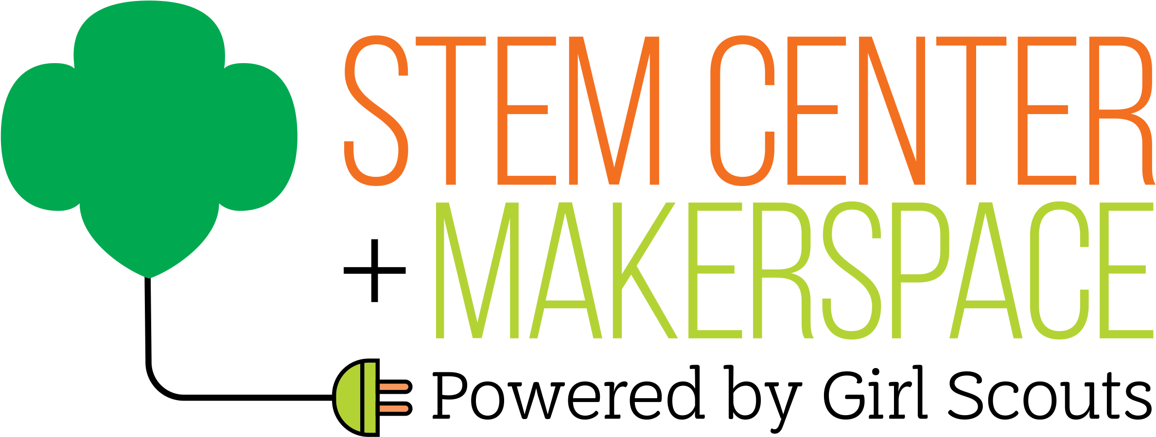 Stem Center-makerspace Logo Cmyk - Jpeg (1280x534), Png Download
