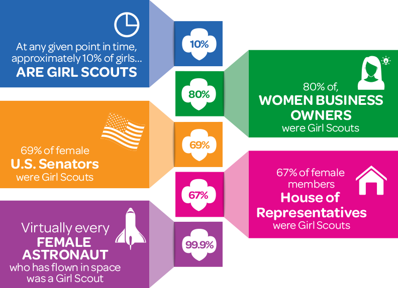 Alumnaestats - Girl Scout Highest Awards (792x574), Png Download