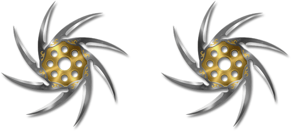 Ranged Super Shuriken - Shadow Fight 2 Star Blade (778x302), Png Download