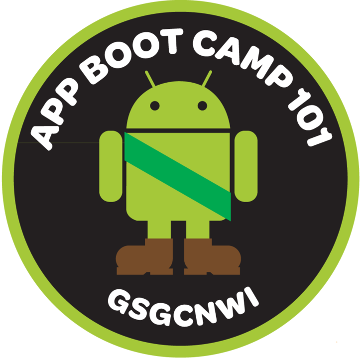 My Girl Scout Sash Is - Android (725x719), Png Download