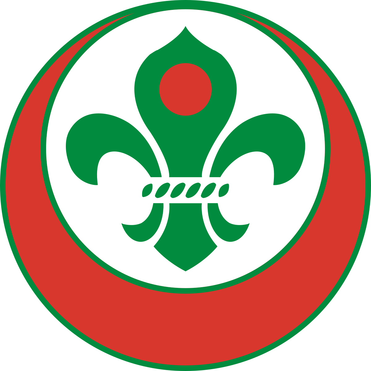 Girl Scout Logo - Bangladesh Scouts (1200x1200), Png Download