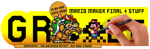 Jun 2018 Mario Maker Final Jun - Super Mario Maker (607x200), Png Download