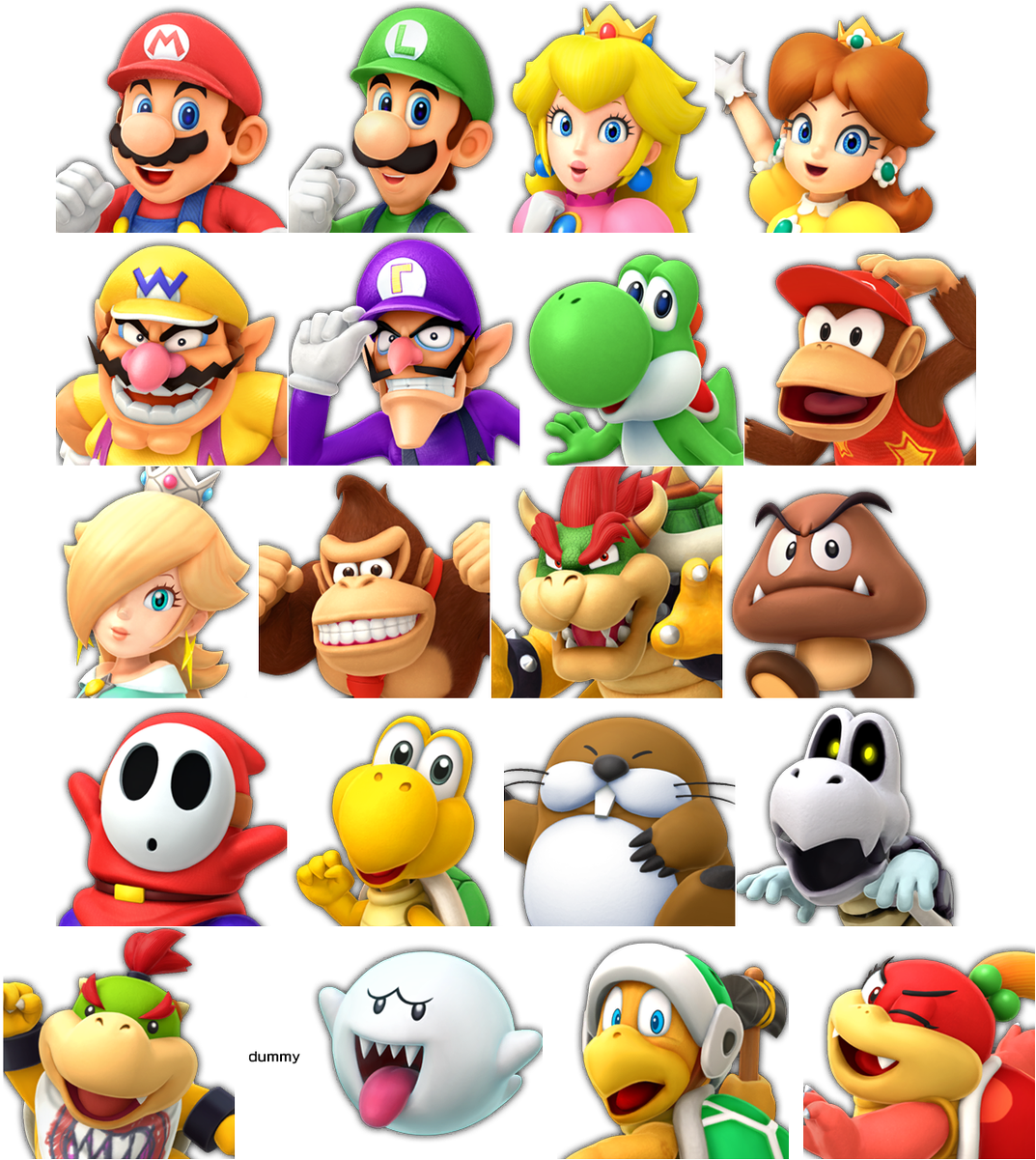 Someone Was Cut At Some Point, And Considering Pom - Super Mario Party (1200x1200), Png Download