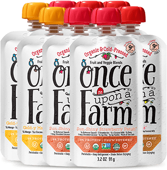 Once Upon A Farm Fruit & Veggie Smashup, Mama Bear (335x360), Png Download