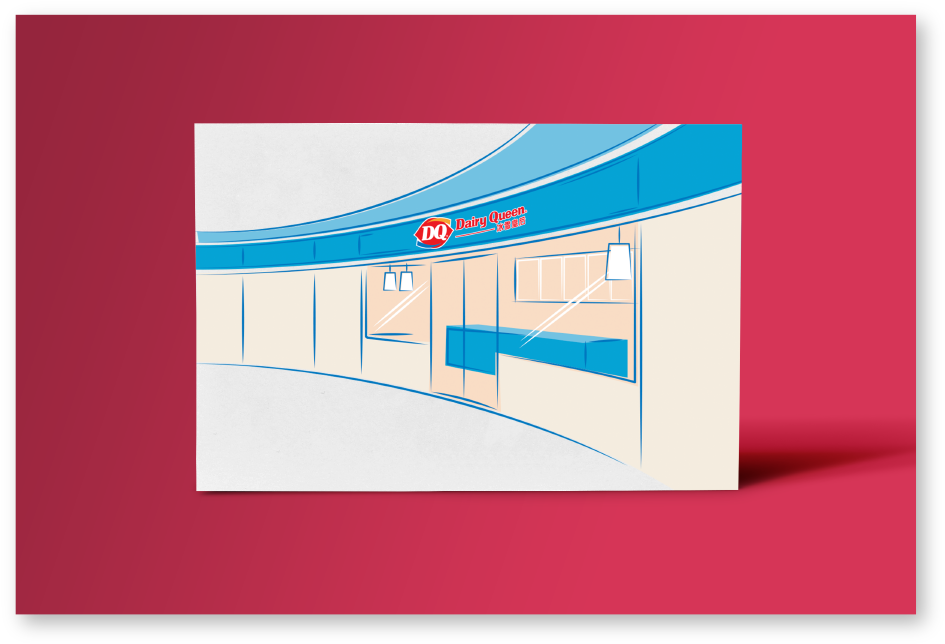 Dairy Queen Date - Diagram (954x654), Png Download