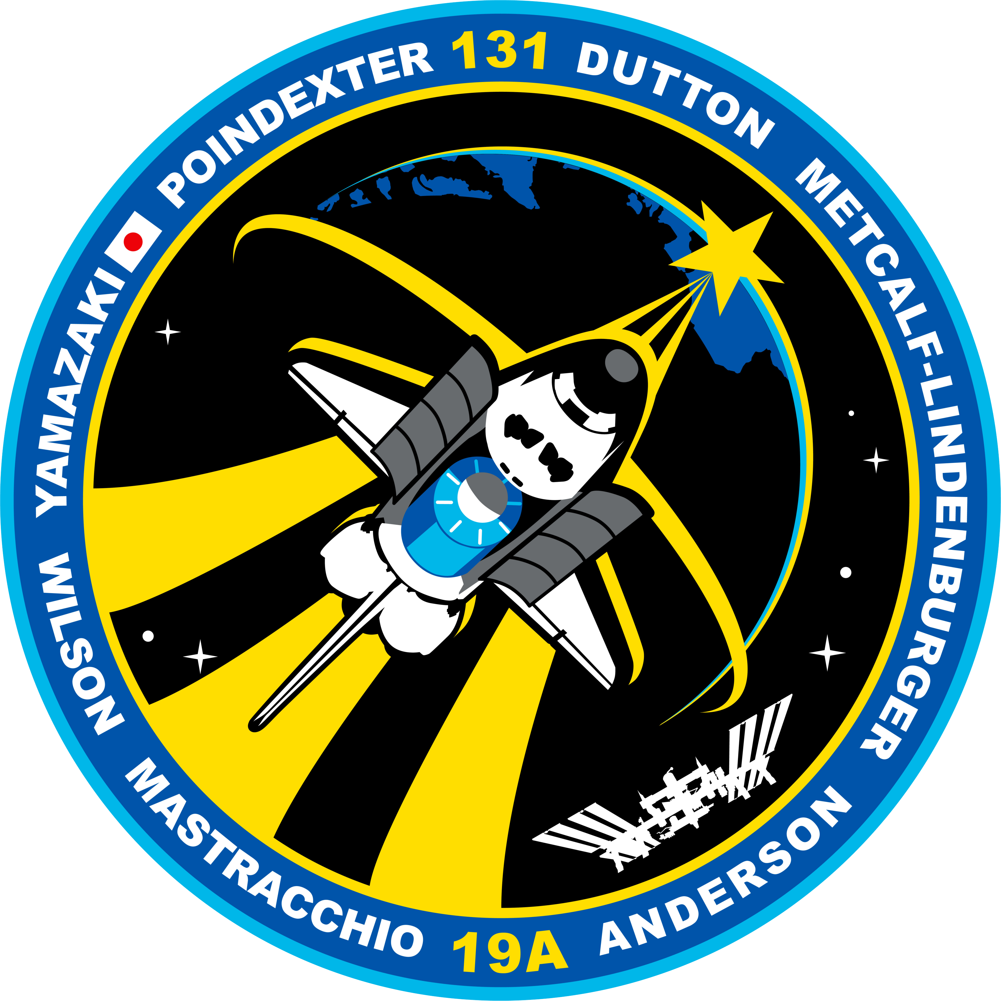Sts-131 Patch - Sts-131 Throw Blanket (3468x3468), Png Download