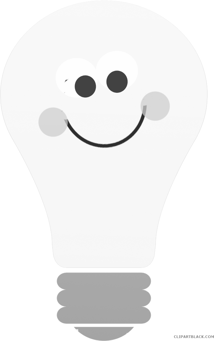 Light Bulb Clipartblack Com Tools Free Black - Clip Art Lightbulb (768x1176), Png Download