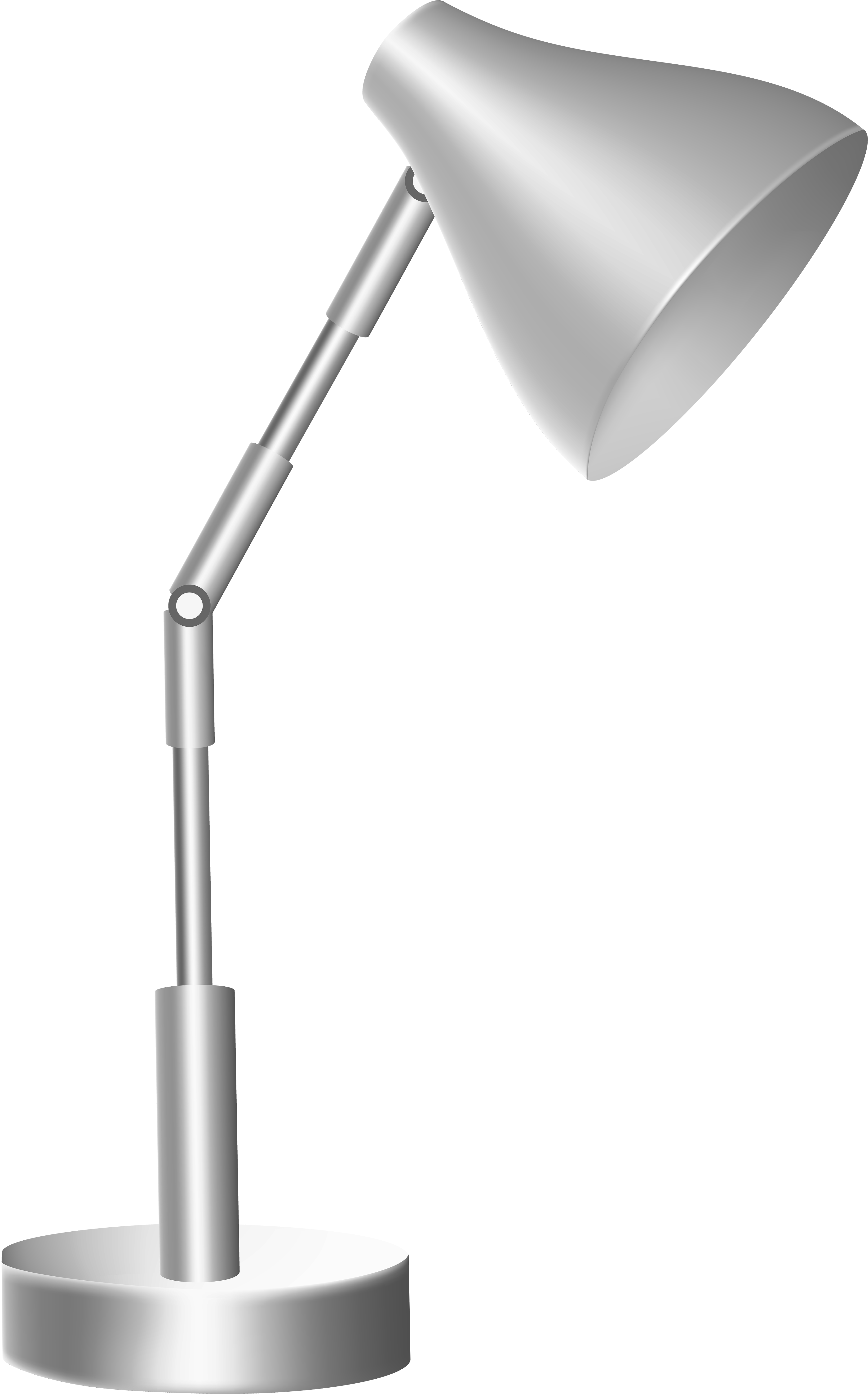 Silver Desk Lamp Png Clip Art (3735x6000), Png Download