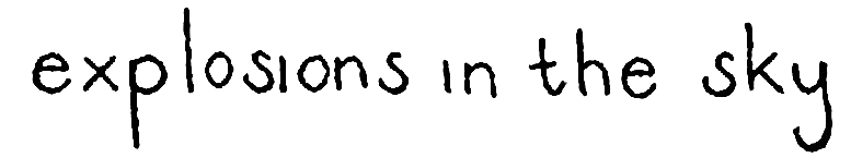 Explosions In The Sky - Explosions In The Sky Logo (780x162), Png Download