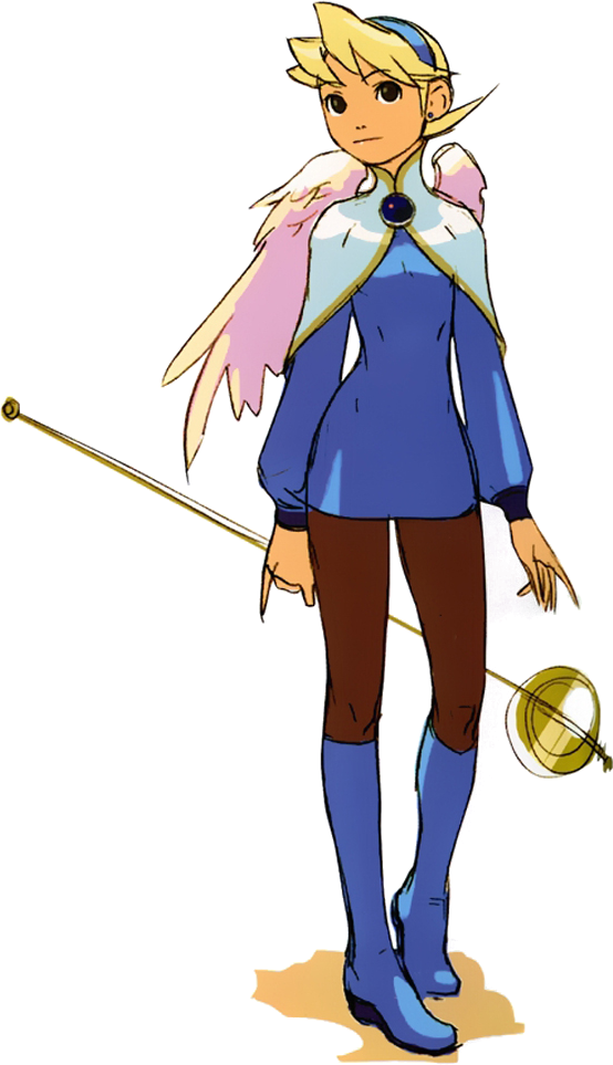 Nina - Breath Of Fire Iv Nina (554x963), Png Download