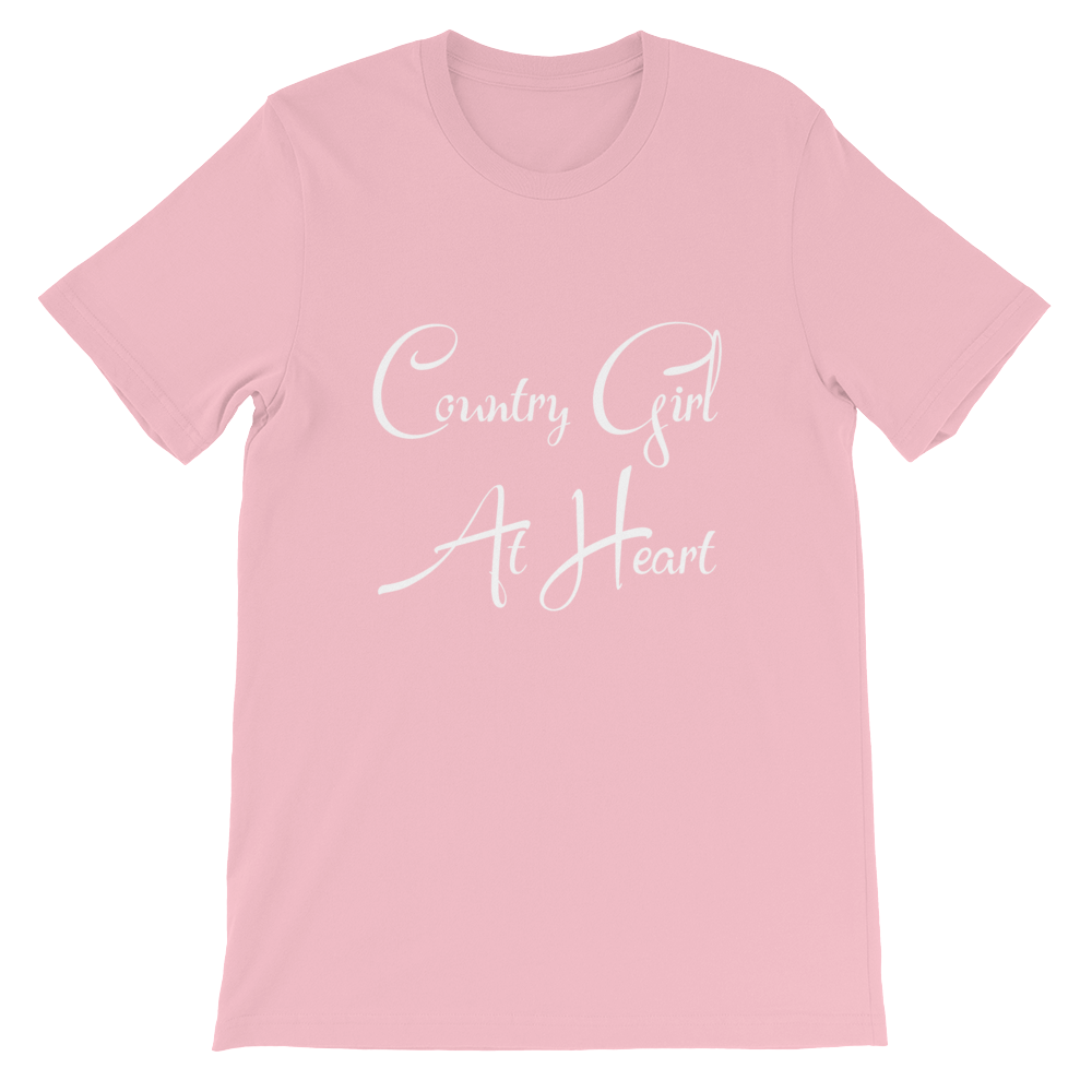Country Girl At Heart Short Sleeve Unisex T Shirt Blissfully - Ellesse X Staple Delacy T-shirt L (1000x1000), Png Download