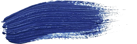 Avatan Plus - Социальный Фоторедактор - Blue Paint Streak Png (600x279), Png Download