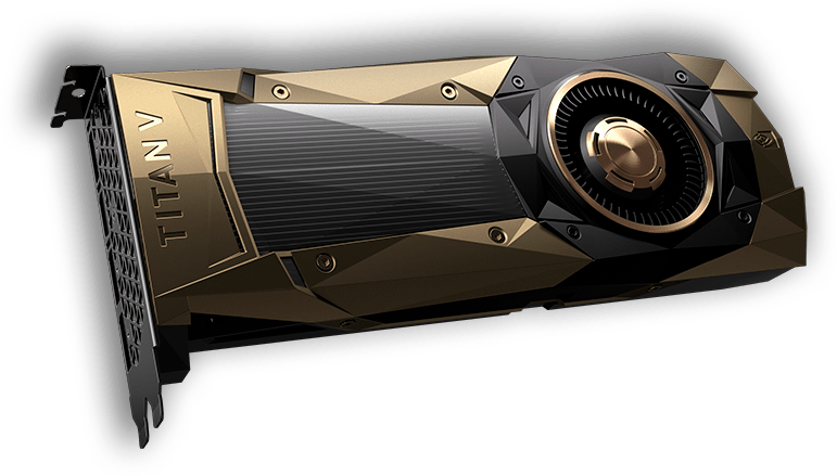 Nvidia Titan V (771x439), Png Download