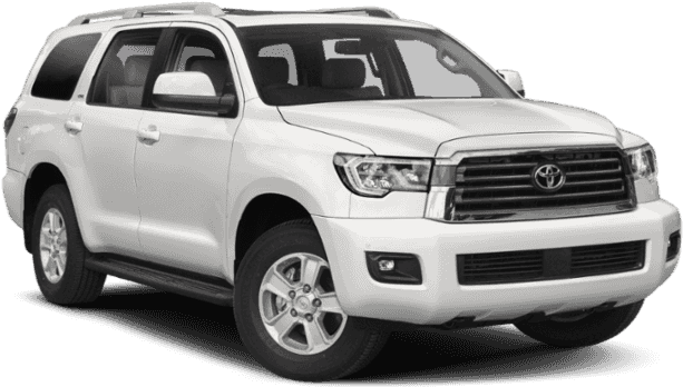 New 2019 Toyota Sequoia Sr5 - Dodge Durango White 2018 (640x480), Png Download