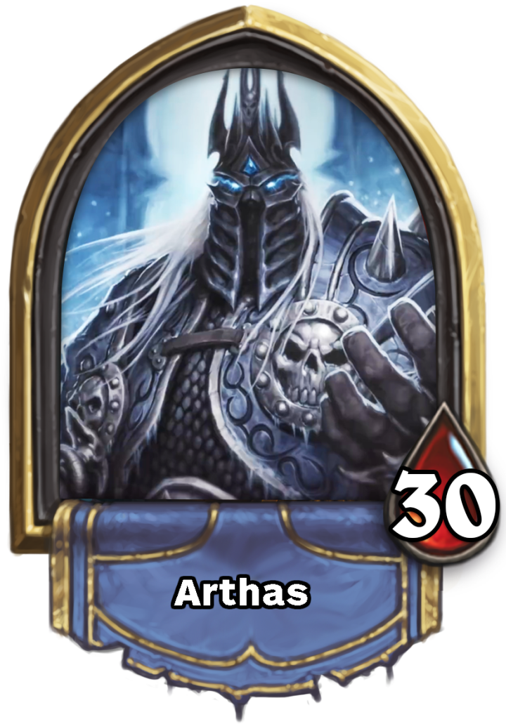 Arthasfinal - Wow Tcg Lich King (720x1031), Png Download