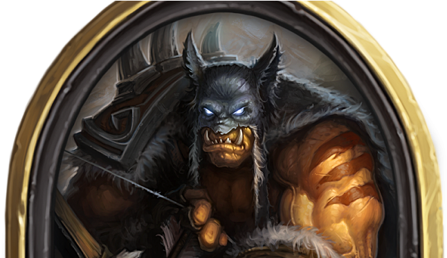 Decks That Were Strong At Launch Are Probably Going - Hearthstone Hunter Full Art (672x372), Png Download