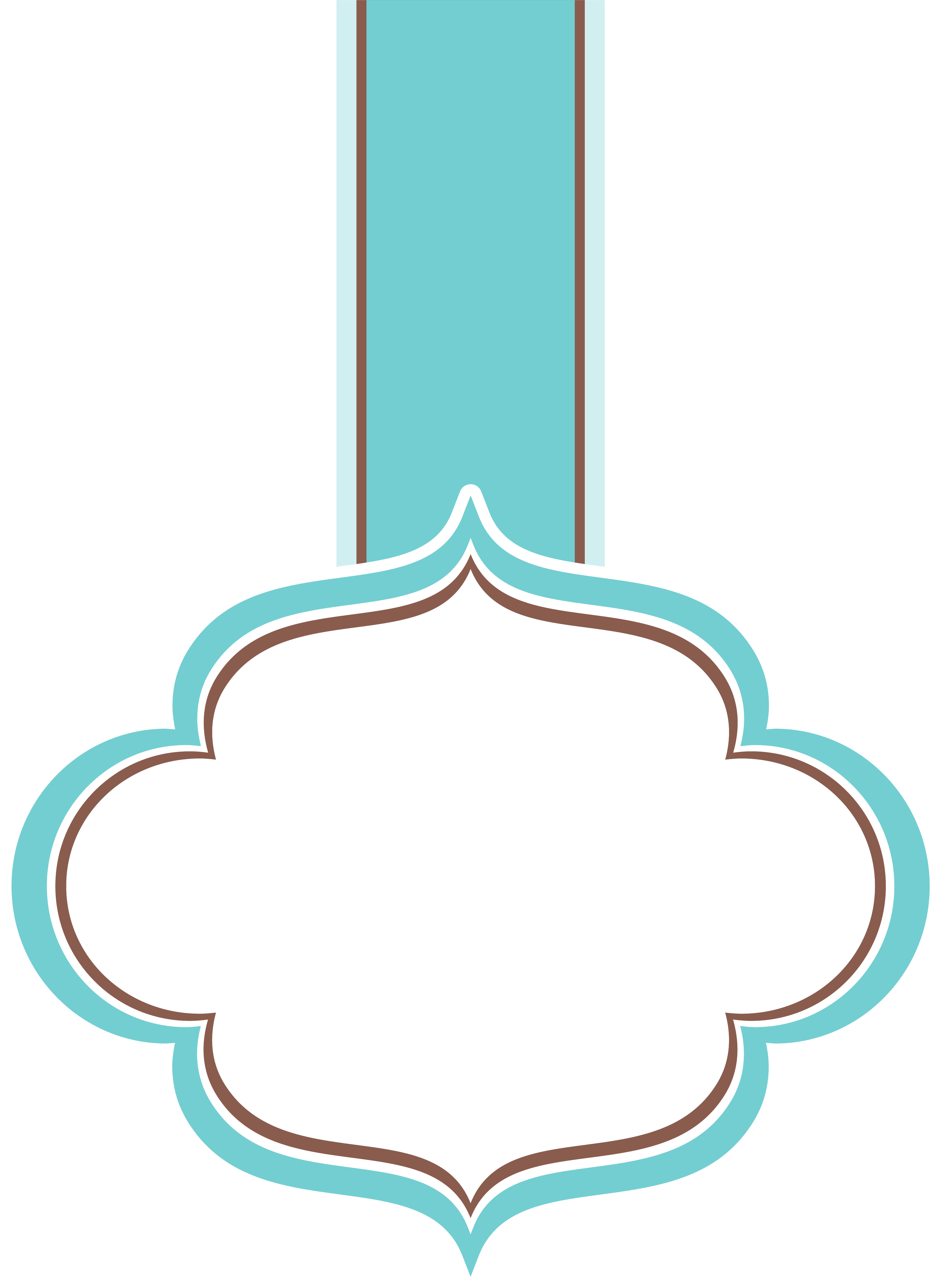 Clip Art Free Blue Ribbon Painted Transprent Png Free - Drawing (3001x4106), Png Download
