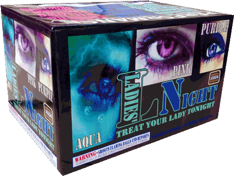 Ladies Night - Ladies Night Out Firework (500x500), Png Download