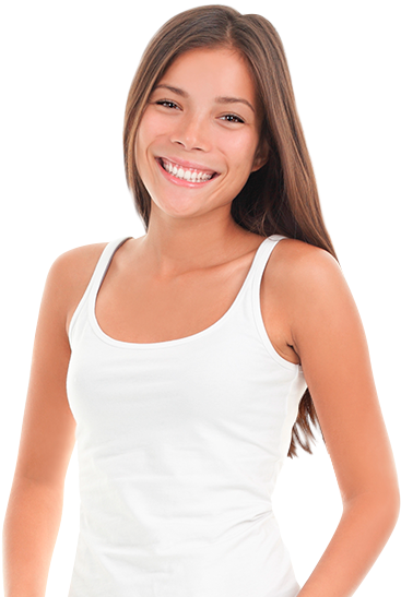Barista Training Gift Vouchers - Woman Smiling Full Body (800x592), Png Download