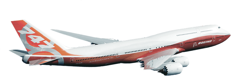 Boeing - Boeing Commercial Airplanes (960x298), Png Download