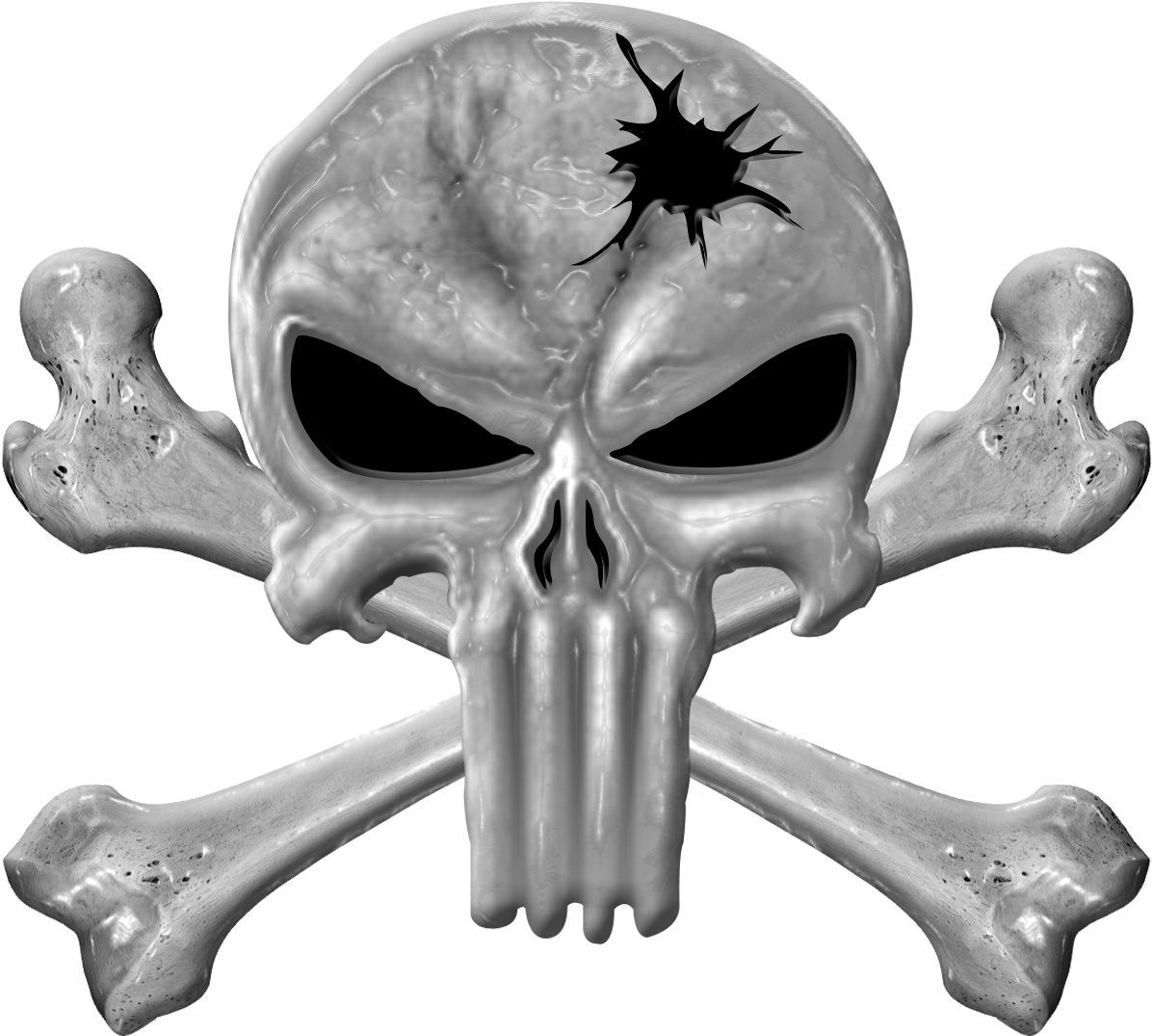 Quantity - Skull (1461x1278), Png Download