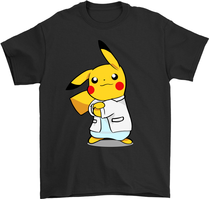 Descendants Of The Sun Doctor Pikachu Pokemon Shirts - Have Trust Issues Fortnite (1000x1000), Png Download