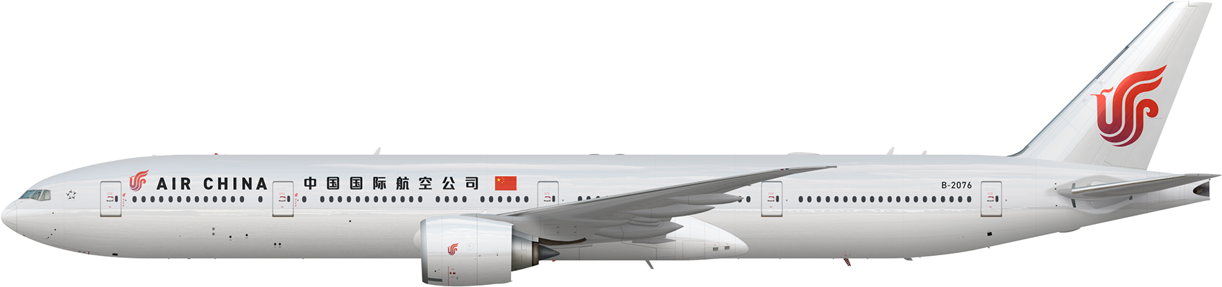 Boeing 777-300er - Boeing 777 (1141x367), Png Download
