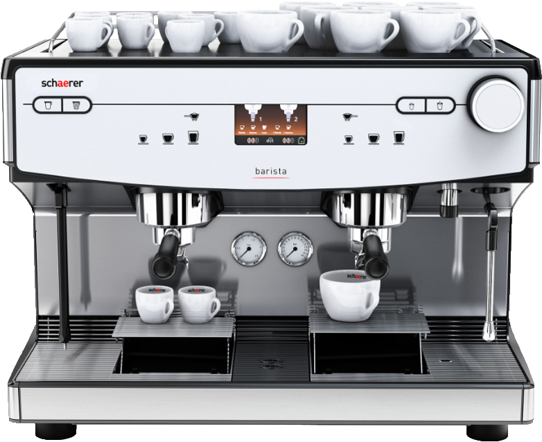 With M2m Telemetry - Schaerer Barista (416x520), Png Download