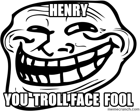 Troll Face (500x397), Png Download