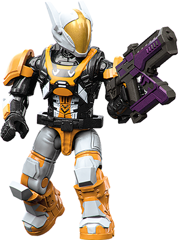 Titan - Destiny Mega Construx Titan (361x500), Png Download