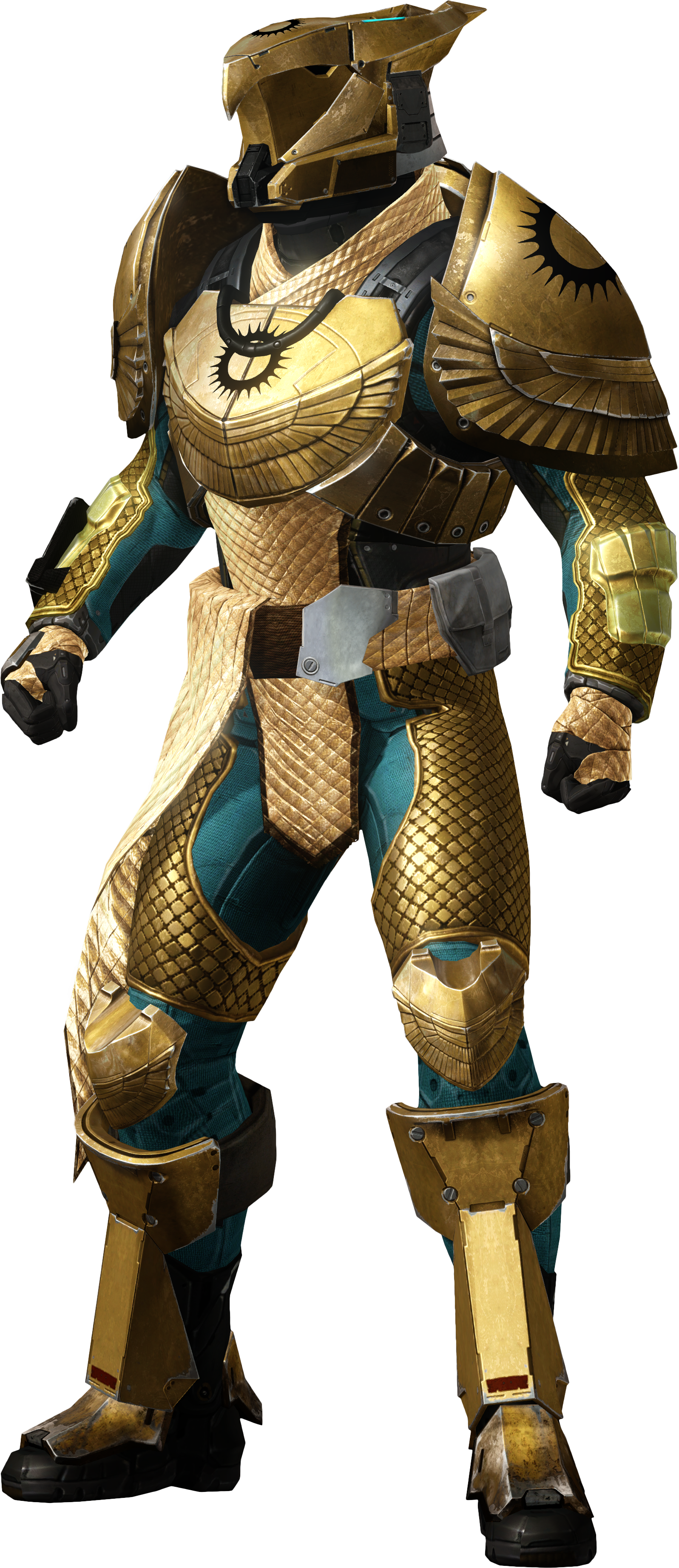 Destiny Titan Trials Gear (1597x3689), Png Download