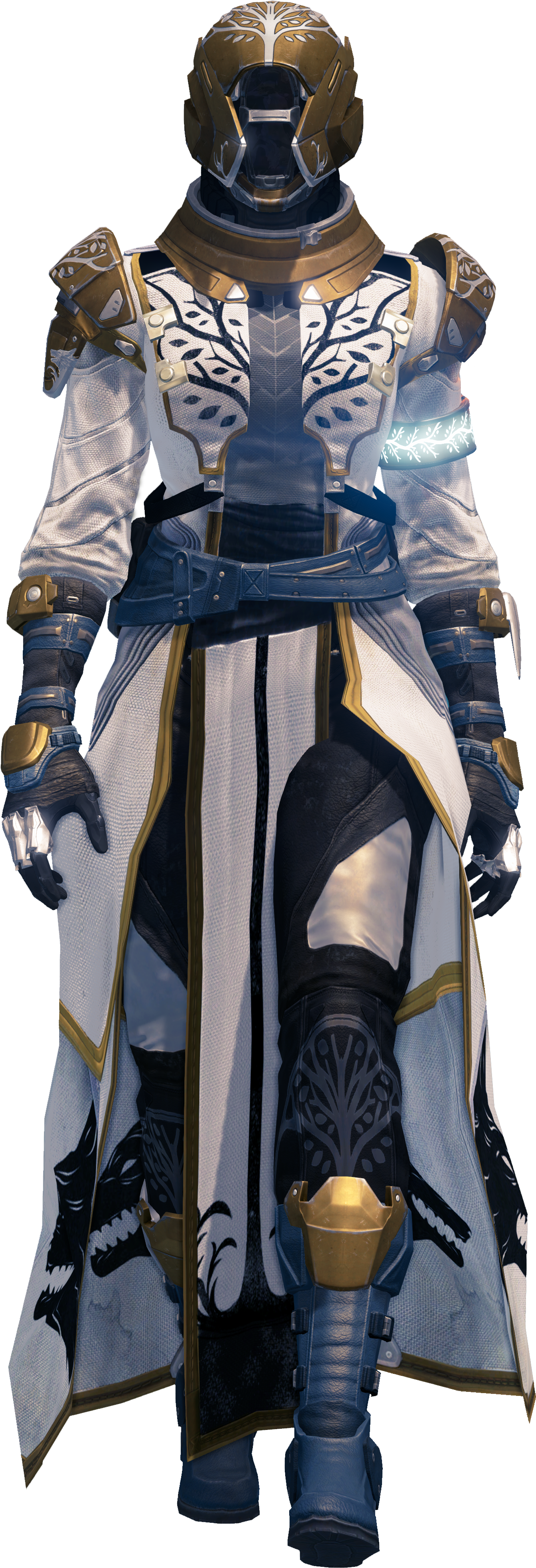Destiny Titan Png Warlock - Destiny 2 Character Render (1975x4320), Png Download