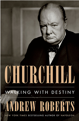 Andrew Roberts Churchill Walking With Destiny (416x403), Png Download
