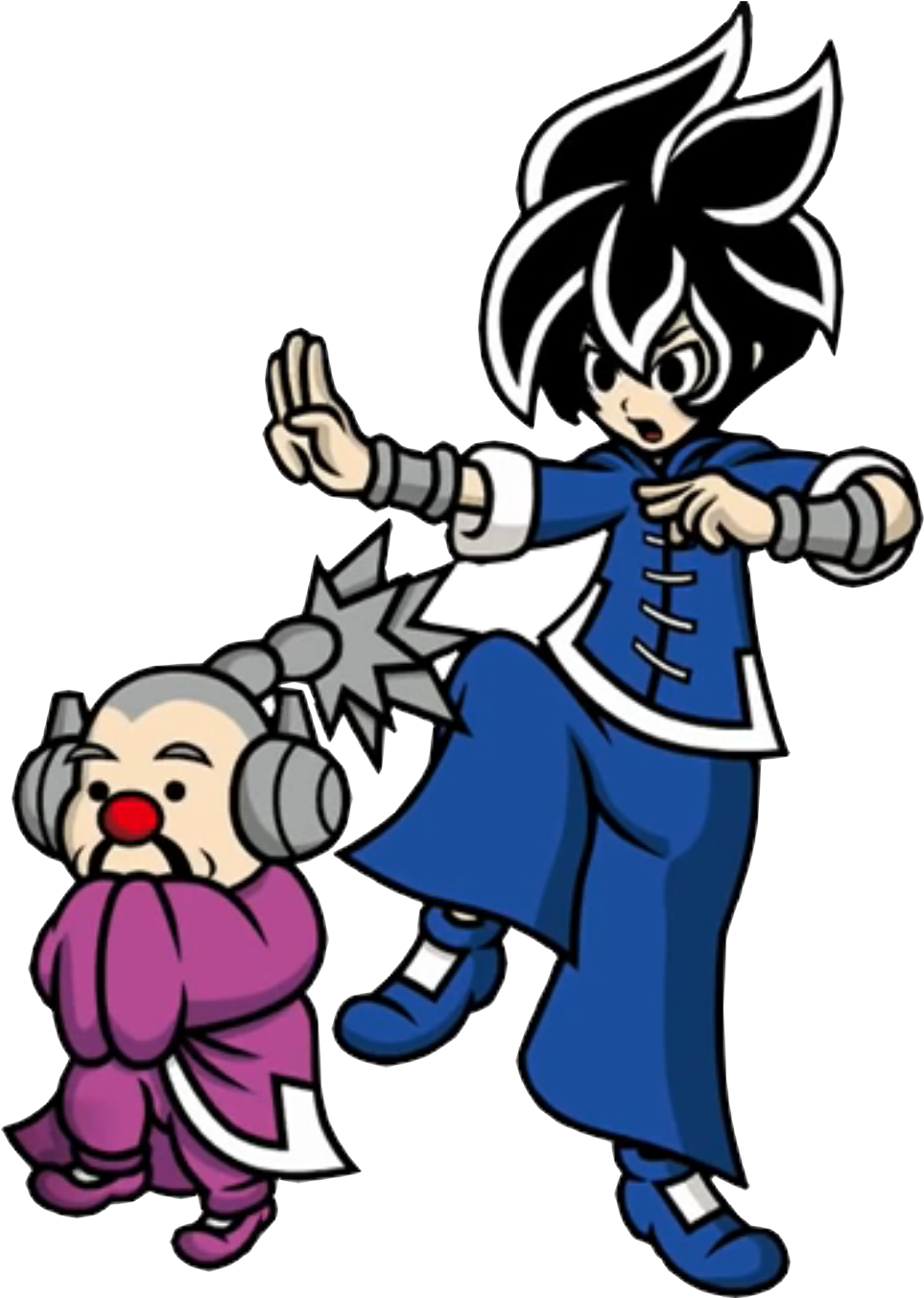 Young Cricket &amp - Warioware Young Cricket And Master Mantis (1000x1500), Png Download
